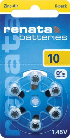 RAYOVAC Hörapparatsbatterier 10 8st